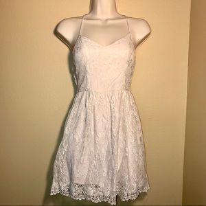Abercrombie casual lace dress - size extra small